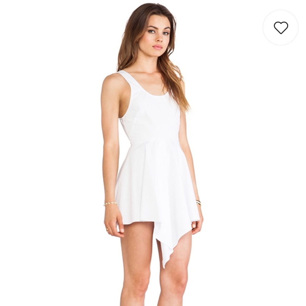 BLACK friend of mine asymmetric dress